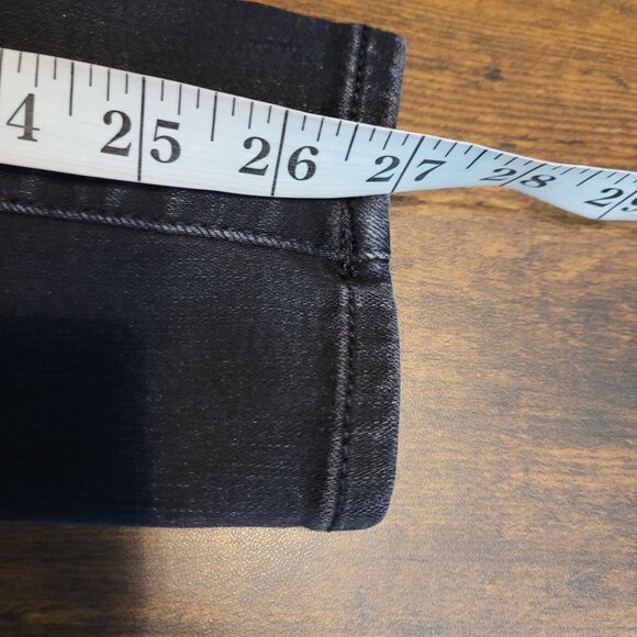 American Eagle Jeans 4 R Jegging Super Hi Rise 360 Next Level Stretch Black Wash - Picture 10 of 12